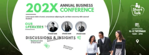 Business Conference Facebook-coverfoto template