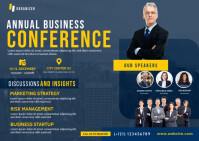 Conference Postcard Design Business Conference Postcard Template | PosterMyWall