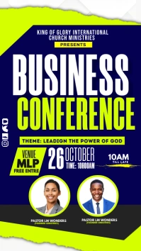 business conference Instagram Story template
