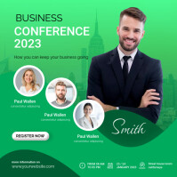 Corporate Business Conference Instagram ad Template | PosterMyWall