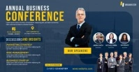 Business Conference Facebook Shared Image template