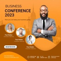 Corporate Business Conference Instagram ad Template | PosterMyWall