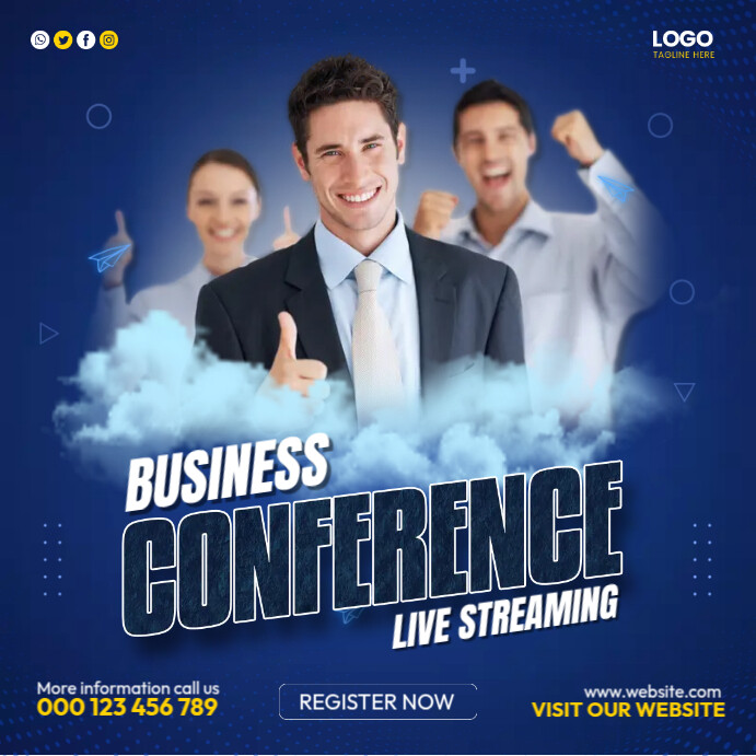 Copy of Business Conference Flyer Ads | PosterMyWall