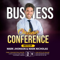 Business Conference Ads Template | PosterMyWall