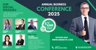 Business Conference Flyer Facebook Ad template