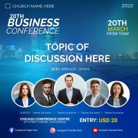 Business Conference Ads Template | PosterMyWall