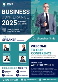 Business Conference Ad Template | PosterMyWall