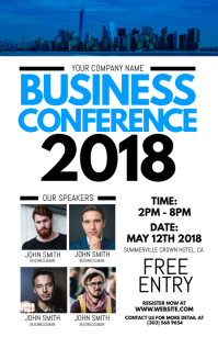 conference flyer template conference flyer template