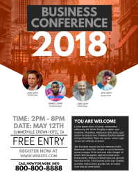 business conference flyer