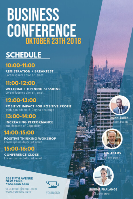 Conference Program Template