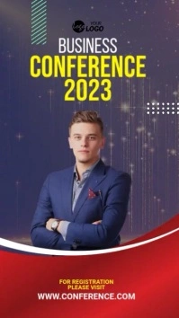 Business Conference Template WhatsApp Status