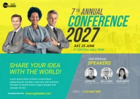 Business Conference Template Pocztówka