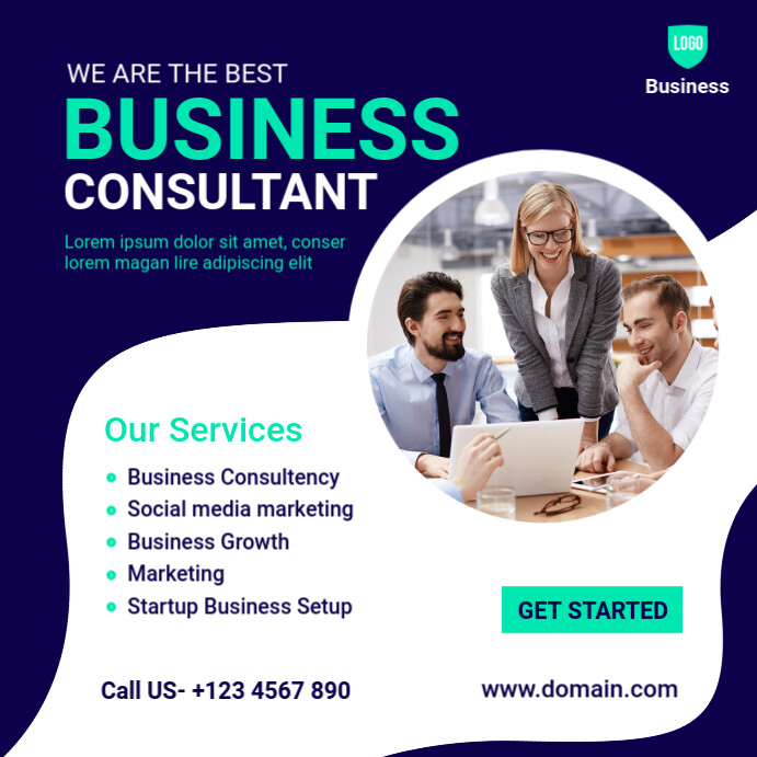 Business Consultancy Agency Ad Template | PosterMyWall