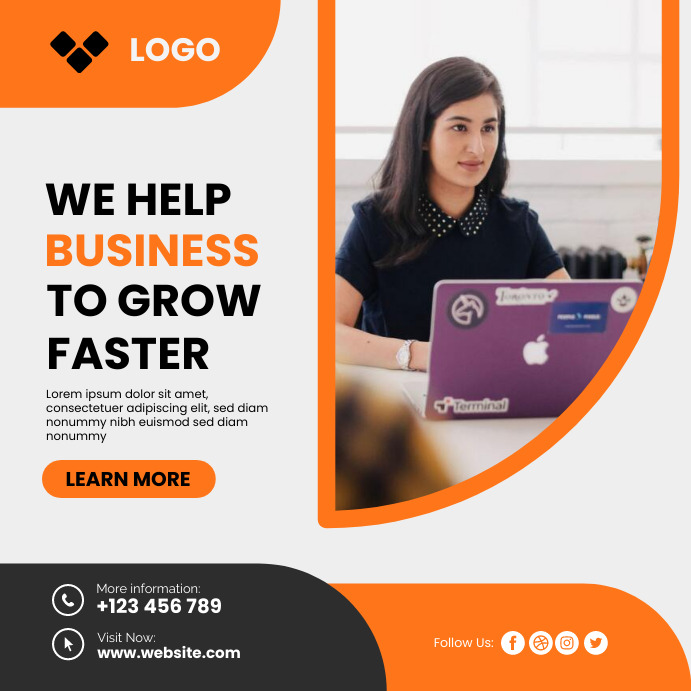 Business Corporare Poster template