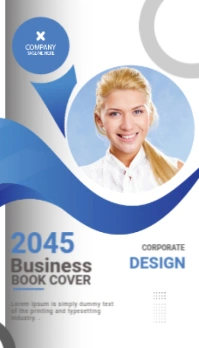 Business Cover Flyer Tarjeta de Presentación template