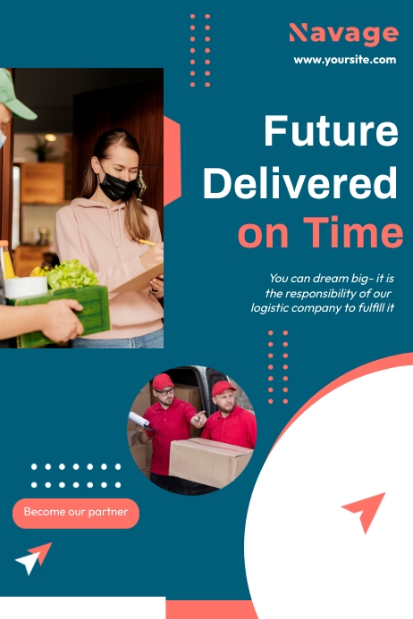 Weekend Delivery Ad Business Delivery Ads Template | PosterMyWall