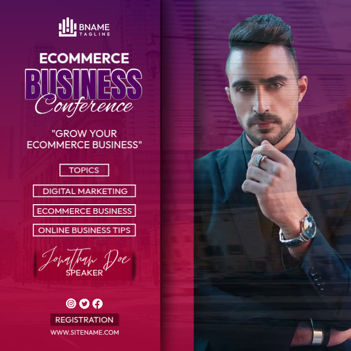 Copy of Business Ecommerce | PosterMyWall