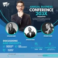 Business Event | Conference Advert Publicación de Instagram template