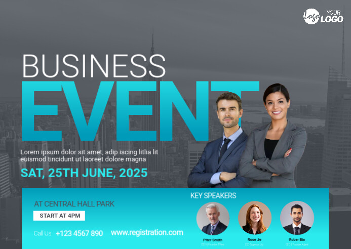 Business Event Ad Template | PosterMyWall