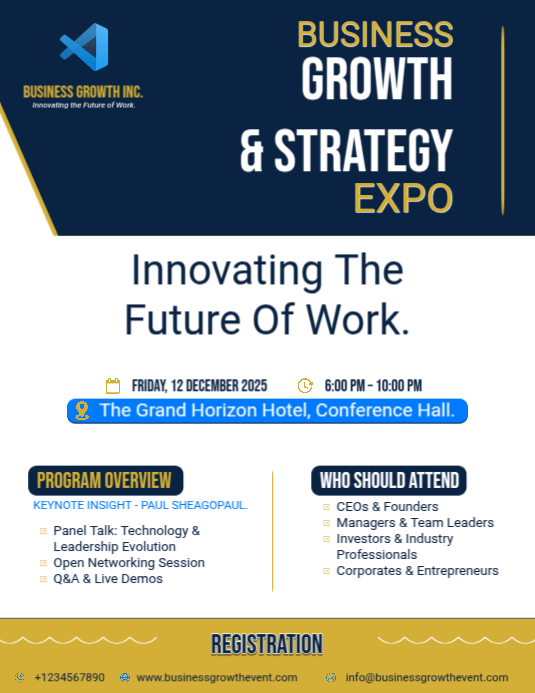 Business Expo Flyer Template | PosterMyWall
