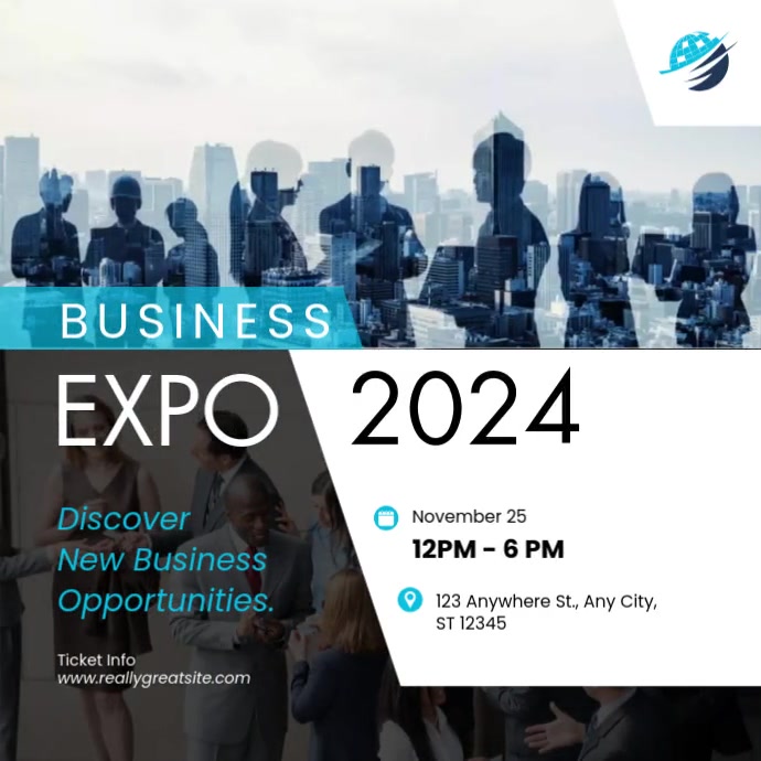 business expo template สี่เหลี่ยมจัตุรัส (1:1)