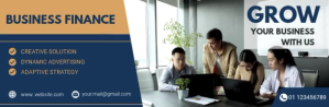 Business Finance Video Email Header Template