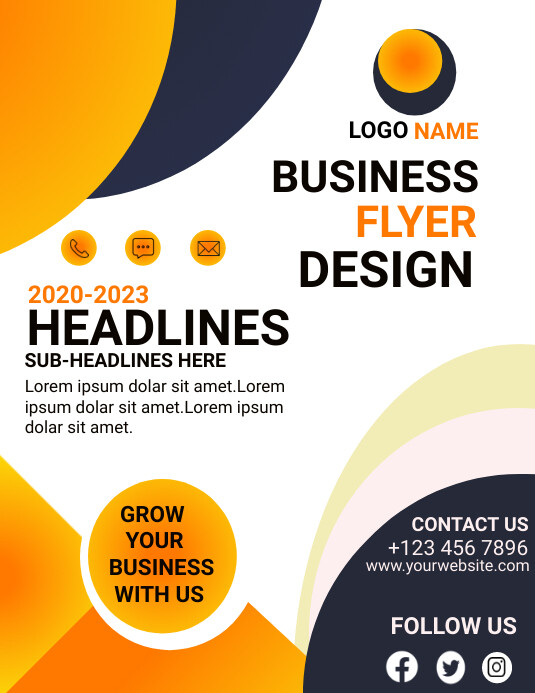 business flyer design free template poster PosterMyWall