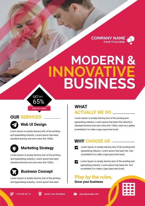 Copy of Business Flyer | PosterMyWall