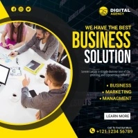 business flyer design Сообщение Instagram template