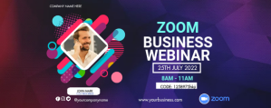 Business Flyers Twitch 横幅 template