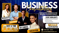 Business Growth & Leadership Summit YouTube Thumbnail template