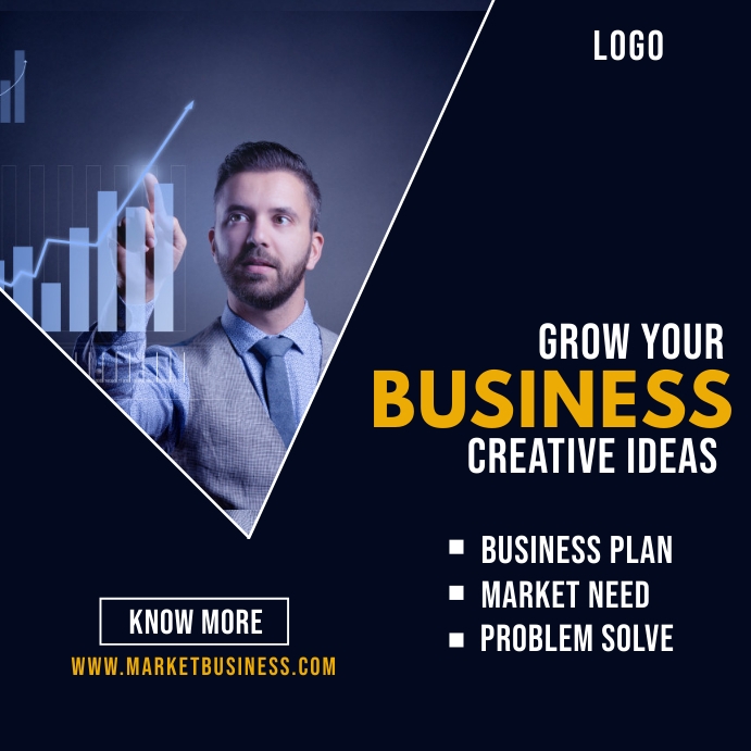 Business Growth Instagram post Template PosterMyWall