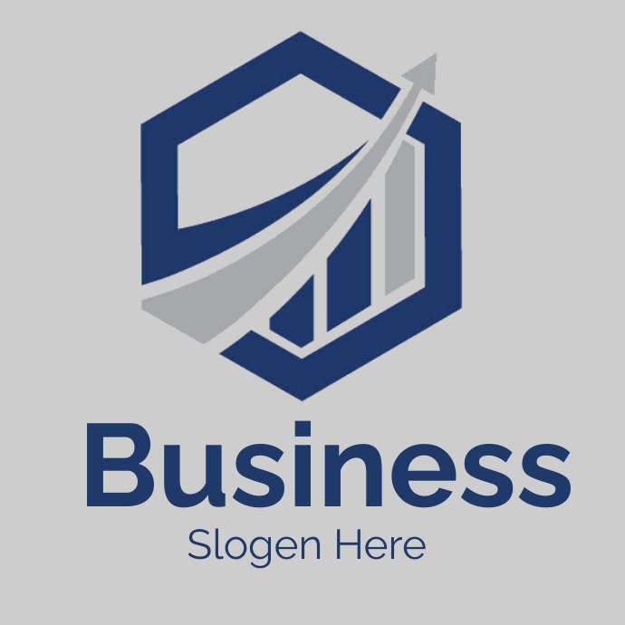 business growth logo template