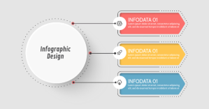 Business Infographic Ads Template Obraz udostępniany na Facebooku