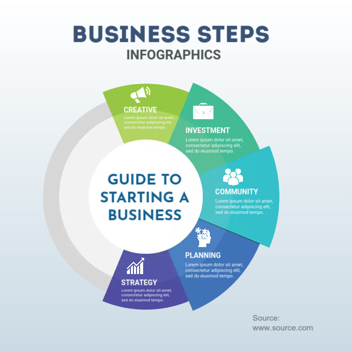Copy of Business Infographics Template | PosterMyWall