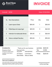 Busness invoice flyer template | PosterMyWall
