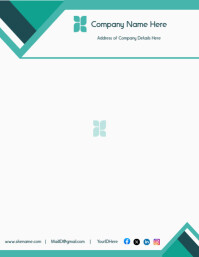 Business Letterhead Flyer (US Letter) template