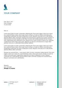 Business Letterhead Template A4