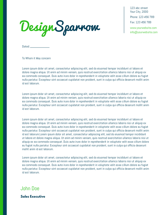 Business Letterhead Templates Postermywall