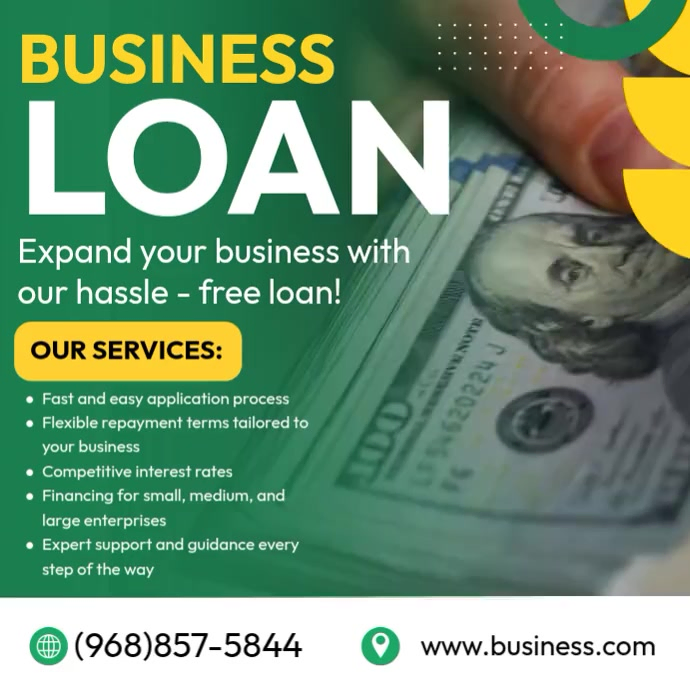 Business Loan Ads Template | PosterMyWall