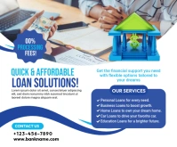Business Loan Advertising Medium Rectangle template
