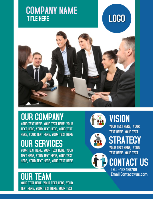 Copy of Business Management Planning Strategy Flyer Poster | PosterMyWall