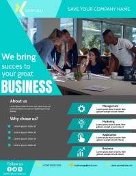 Business Management Strategy Flyer Poster Template | PosterMyWall