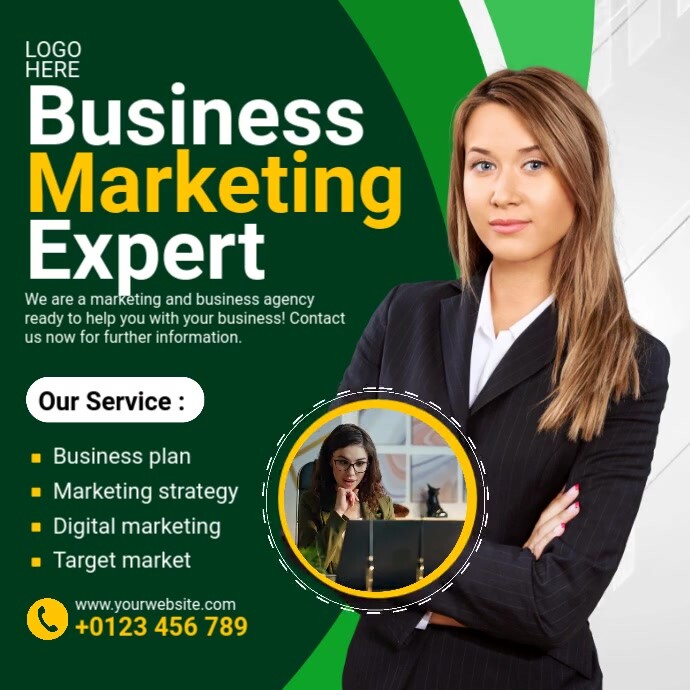 Copy of Business Marketing Expert | PosterMyWall