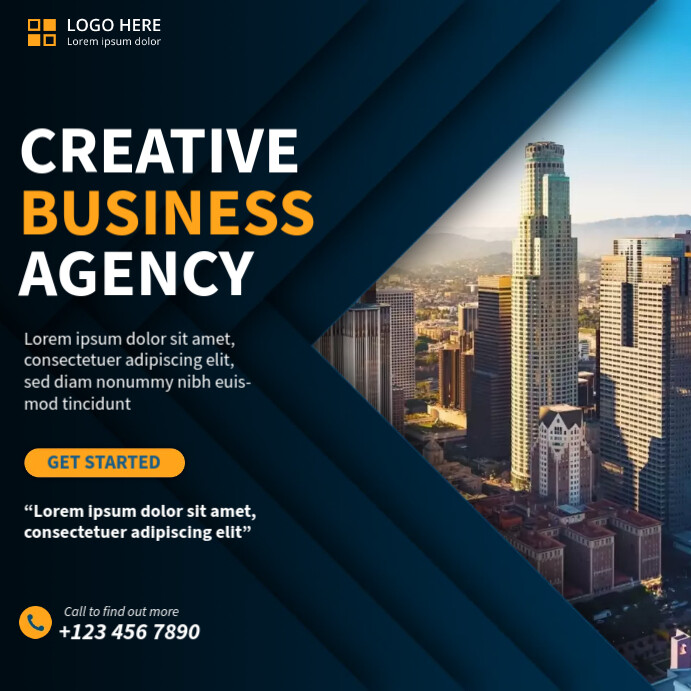 Square Ad Example Business Marketing Square Ads Template | PosterMyWall