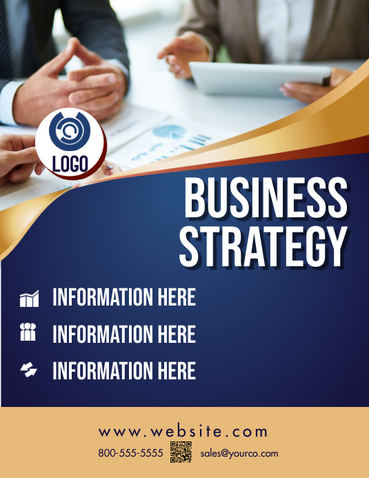 Copia de Business One Sheet Flyer | PosterMyWall