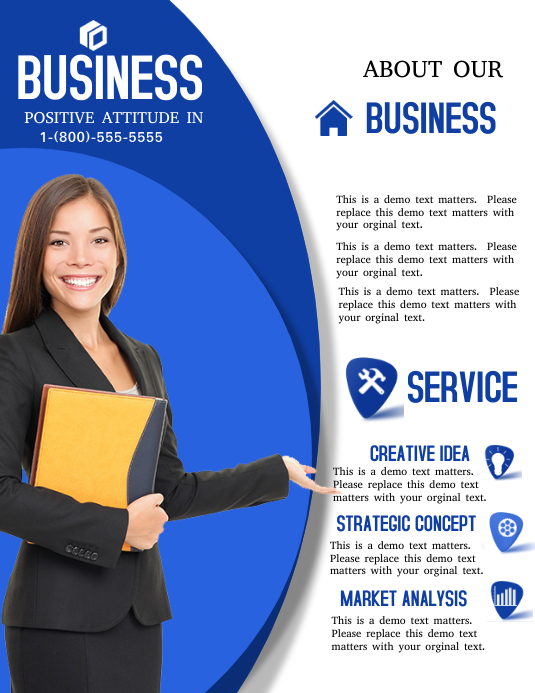 Business Pamphlet Template | PosterMyWall