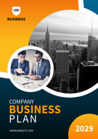 Business Plan Cover Template | PosterMyWall