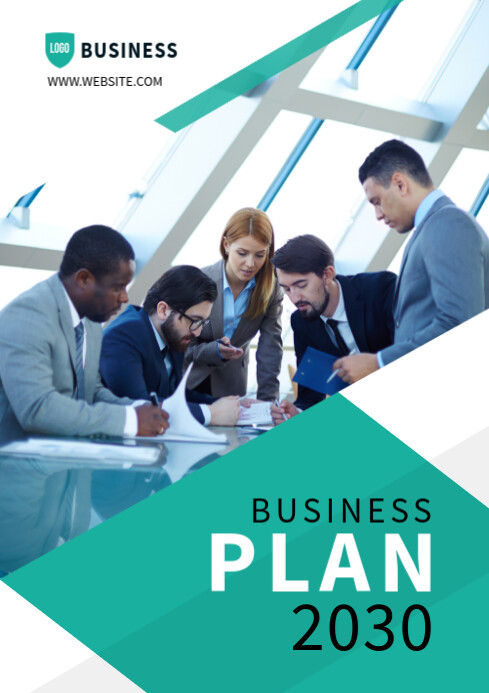 Modele De Couverture De Plan D Affaires De Postermywall