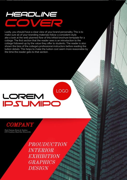 BUSINESS POSTER A4 template